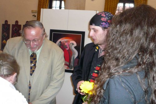 Vernisáž obrazů Jana Černého - 8.4.2011